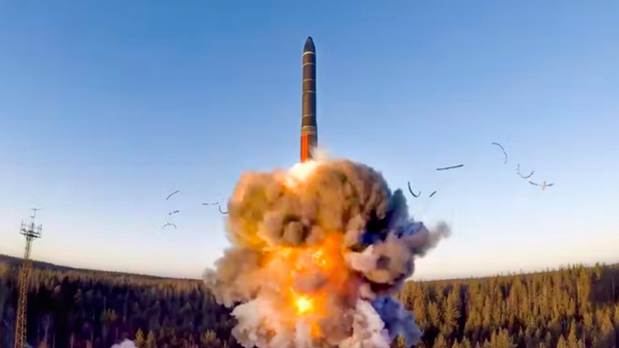 Nga lên kế hoạch phóng 7 tên lửa đạn đạo xuyên lục địa vào năm 2024
